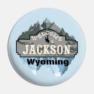 The Jackson Hole Exclusive Wyoming Snow Lovers Pin