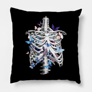 Rib Cage Floral 2 Pillow