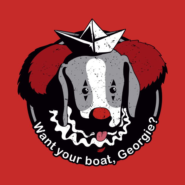 Want your boat Georgie? by BananaPrints