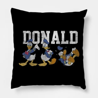 vintage donald animal duck Pillow