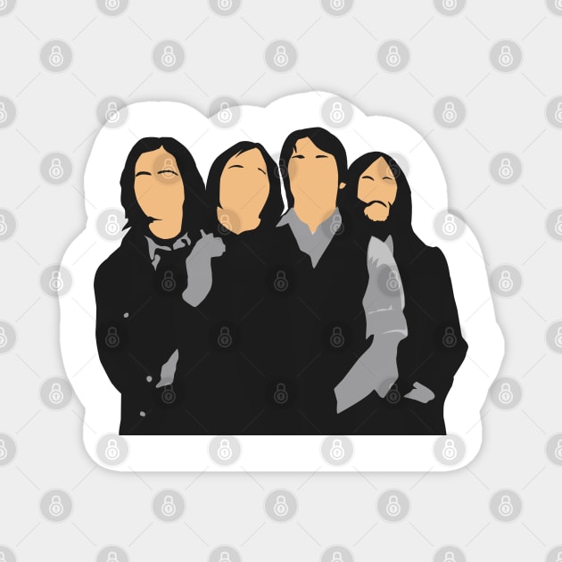 the beatles Magnet by Deni id