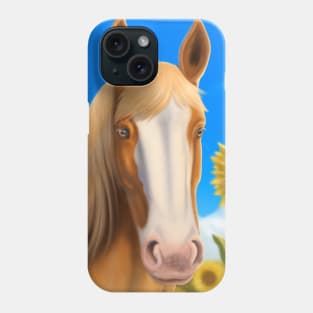 Sunflower Mare Phone Case