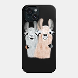 Cute llama friends Phone Case