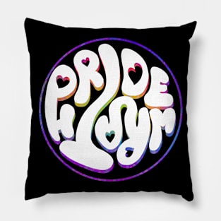 Pride and Wrath (Gay Pride Edition) Pillow