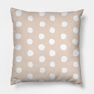 Pastel Polka Dot Pillow