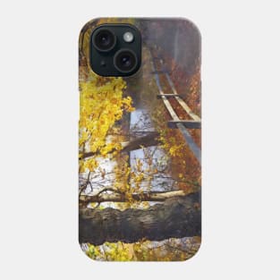 Autumn Path in the Park Phone Case