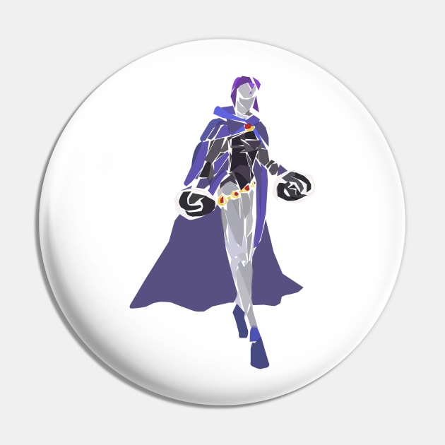 Raven Pin by Newtegan