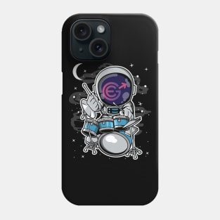 Astronaut Drummer Evergrow EGC Coin To The Moon Crypto Token Cryptocurrency Blockchain Wallet Birthday Gift For Men Women Kids Phone Case