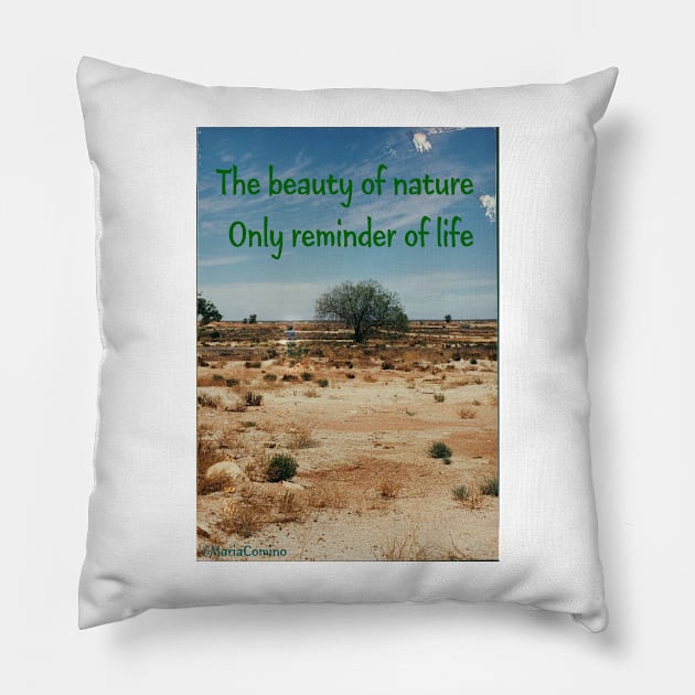 The Beauty of Nature Pillow by MGphotoart