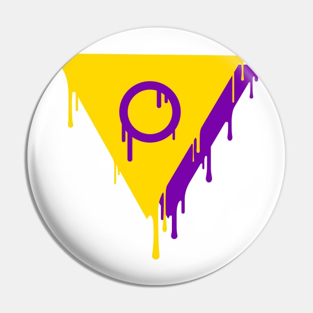 Intersex Pride Pin by Blame_the_Artist