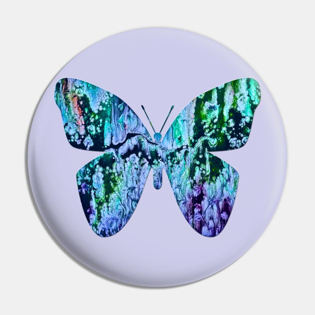 Paint Poured Butterfly 5 Pin by Klssaginaw