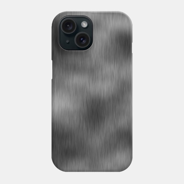 Brushed Steel Phone Case by Veraukoion