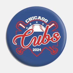 Cubs Baseball Pin