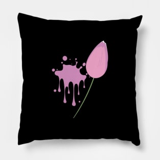 Pink Tulip Pillow