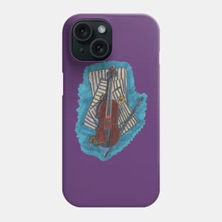 Violin, Bow and Sheet Music Phone Case