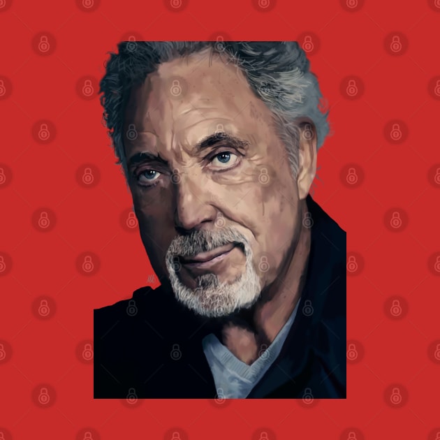 Sir Tom Jones by drawingsbymegsart