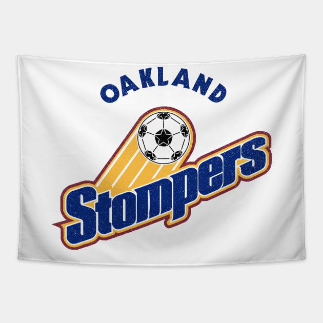 DEFUNCT - Oakland Stompers Soccer Tapestry by LocalZonly