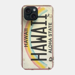 Hawaii Vintage License Plate Phone Case