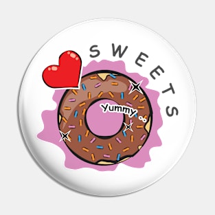 Love Sweets Pin