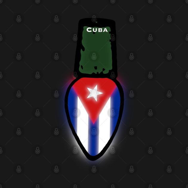 Cuba Flag Christmas Light by SoLunAgua