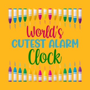 World's Cutest Alarm Clock T-Shirt