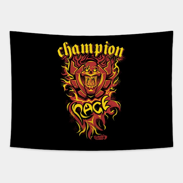 Champion Rage Tapestry by Sindiket
