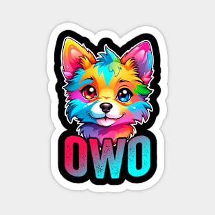 Furry Fandom OwO Cute Fursona Anthro Art Magnet