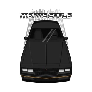 Chevrolet Monte Carlo 1984 - 1989 - black and gold T-Shirt