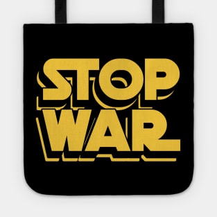 "Stop War" - Peace Sign T-shirt | Expanse Collective Tote