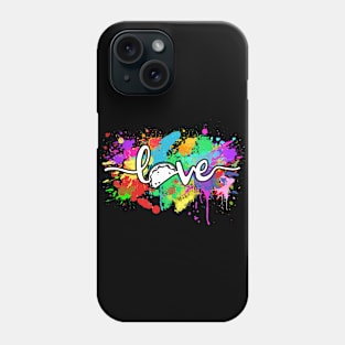 Taco Love Colorful Typography Mexican Food Lovers Phone Case