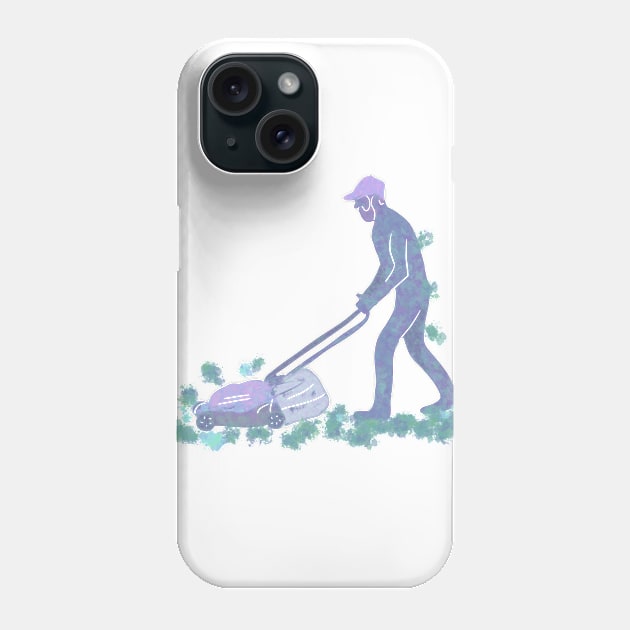 Lawn mower Phone Case by Antiope