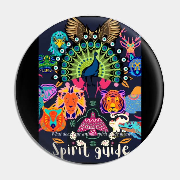 Spirit Guide Pin by Rene Martin