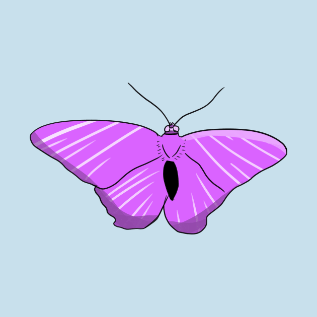 Purple Butterfly by Artemis Garments