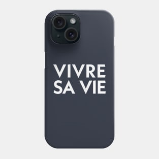 Vivre Sa Vie Phone Case