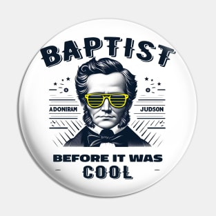 Adoniram Judson - Retro Faith Trendsetter Image Pin