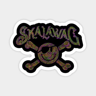 SKALAWAG multi-colored Magnet