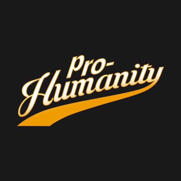 Pro-Humanity Anti-AI Political I Love The Humans Meme Slogan by Originals By Boggs