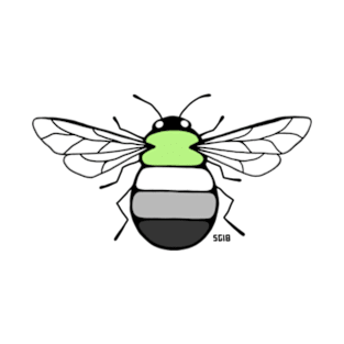 Agender Pride Bee T-Shirt