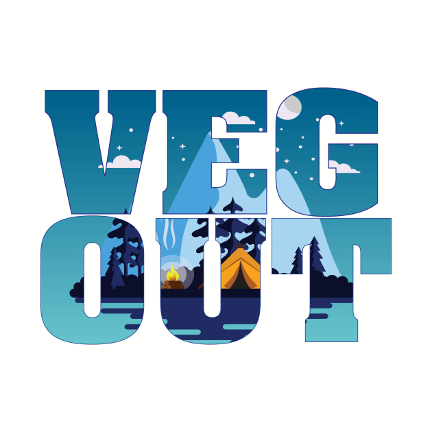 Veg Out by Mint Tees