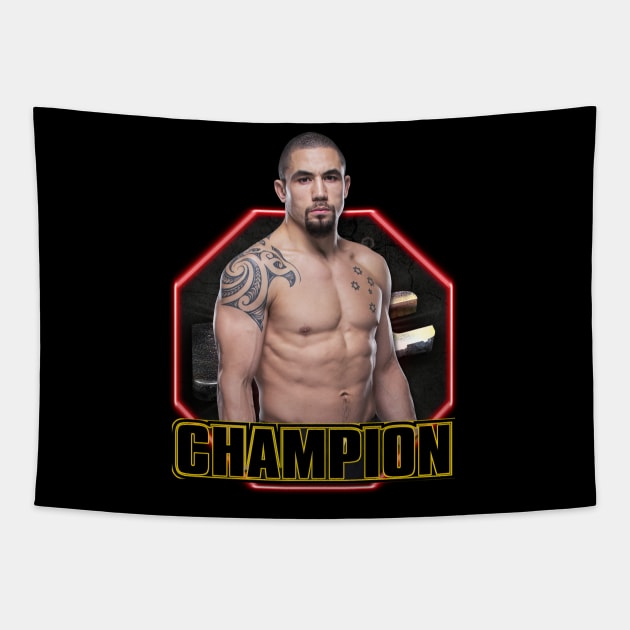 Robert Whittaker | UFC Fighter | 12 Tapestry by Semenov