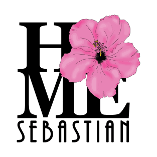 HOME Sebastian Pink Hibiscus T-Shirt