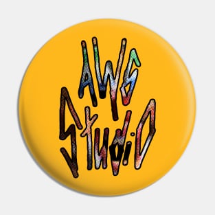 AWS logo inside clown 1 Pin