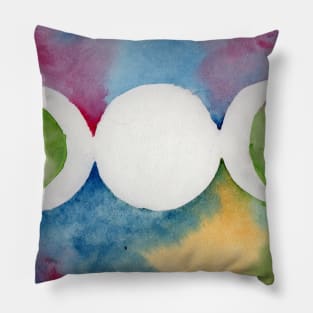 Triple Moon Pillow