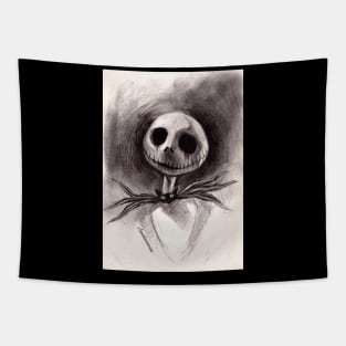 Ansekenamun- Jack Skellington The Nightmare before Christmas tim burton print Tapestry