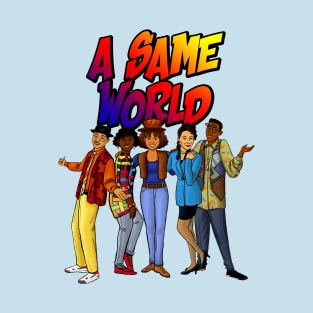 Same World Illustration Meme T-Shirt