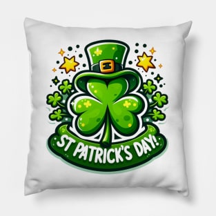 Happy st Patrick's Day Pillow