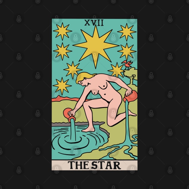 The Star Tarot Card - Witchy Magic - Tarot - Hat | TeePublic