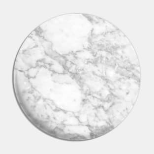 White marble Pin