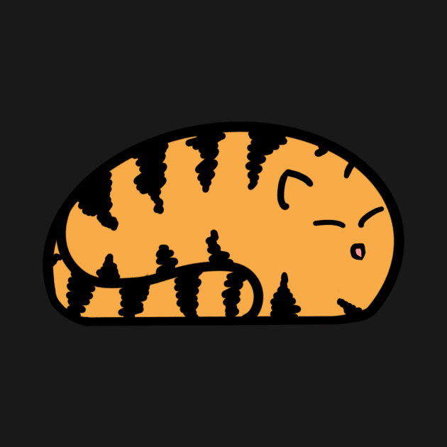 Cute little ginger cat blob by AshStore