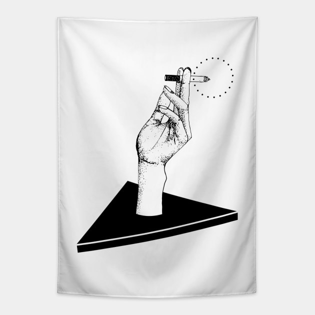 smoking Tapestry by madtyas